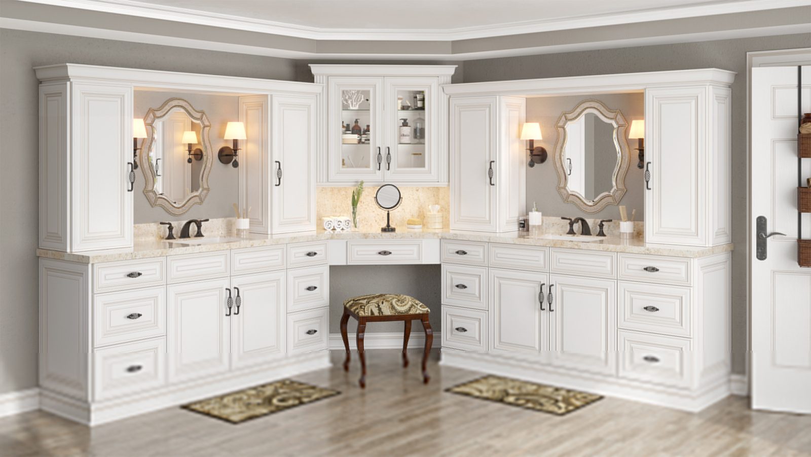 Bathroom vanity cabinet installed near Palm Beach County