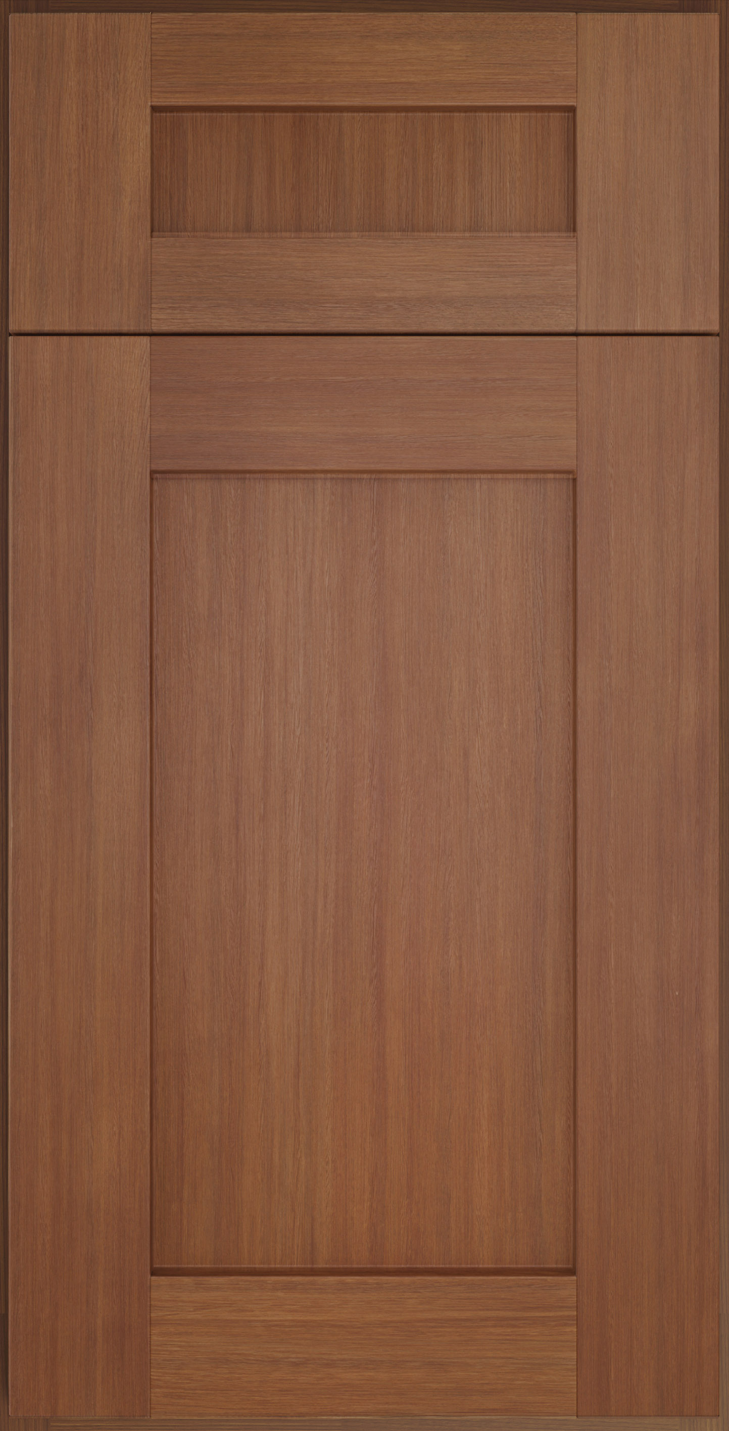 Forevermark Woodland Brown Shaker cabinet door sample, available across South Florida