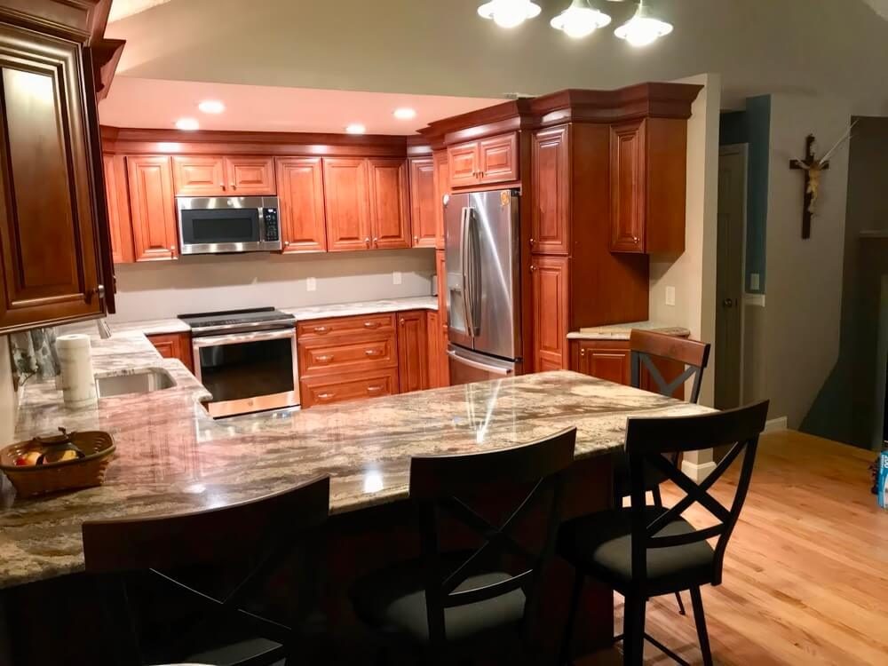 Forevermark two-tone kitchen cabinets