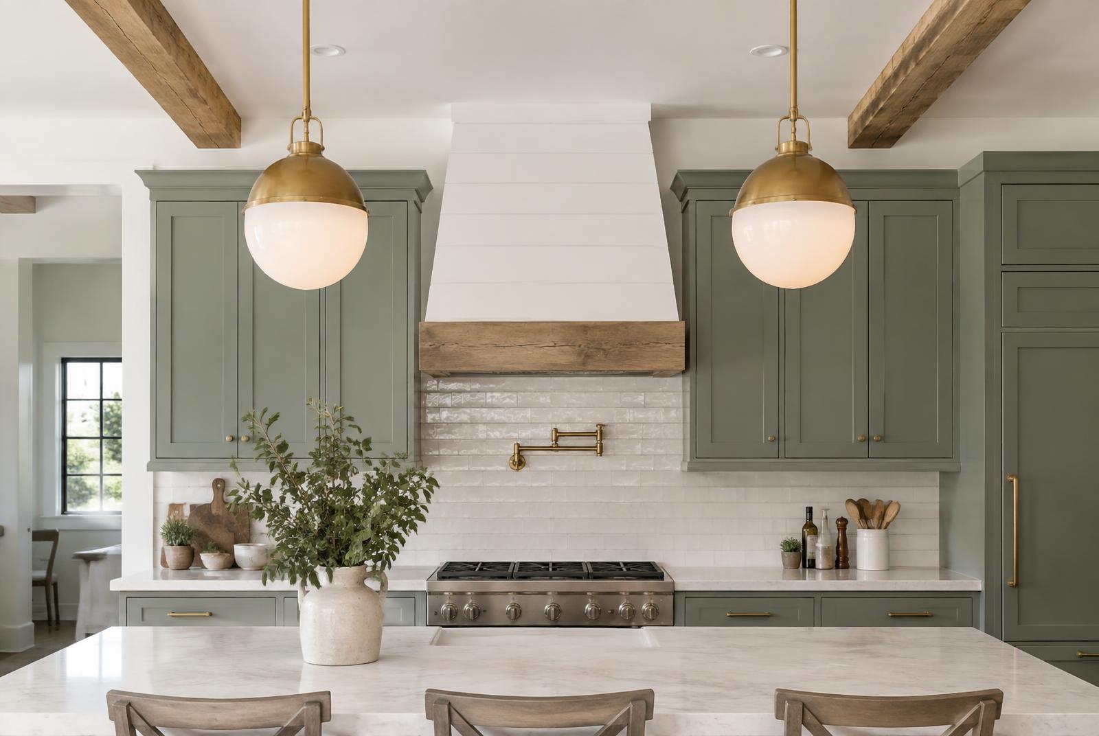 Kitchen Hoods & Floating Shelves design and material inspiration for West Palm Beach homes